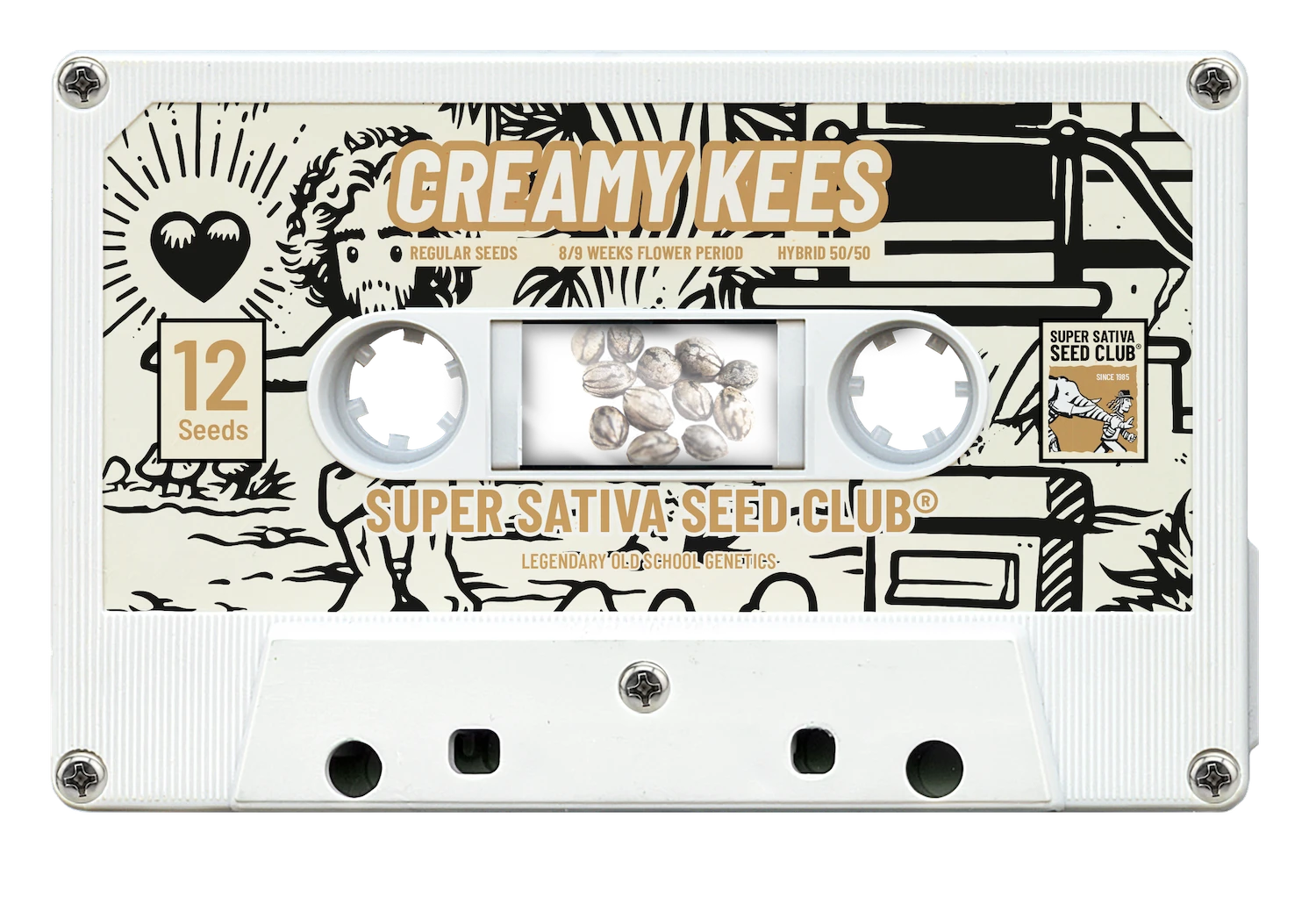 SSSC081201 - SUPER SATIVA SEED CLUB - CREAMY KEES REG | 12 GRAINES
