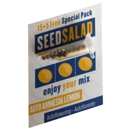 SEX01715PIP - SEEDSALAD - AUTO AMNESIA LEMON FEM | 15+5 SEMI GRATIS
