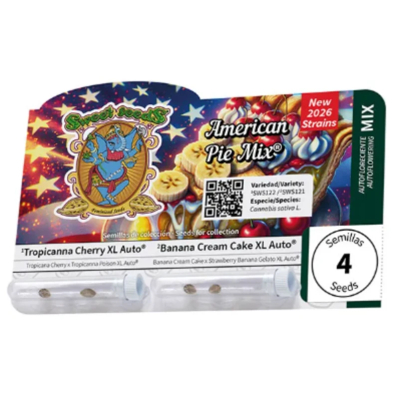 SWAPM004 - SWEET SEEDS - AMERICAN PIE MIX | 4 GRAINES