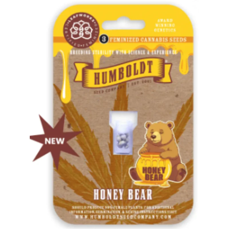 HSCHB-3-F - HUMBOLDT SEEDS COMPANY - HONEY BEAR FEM | 3 GRAINES