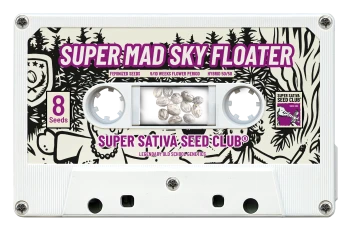 SSSC110302 - SUPER SATIVA SEED CLUB - SUPER MAD SKY FLOATER FEM | 3 SEMI